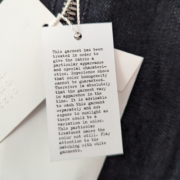 Maison Martin Margiela Limited Edition 5 Five Zip Denim Moto Biker Jacket 38 2 - Picture 6 of 16